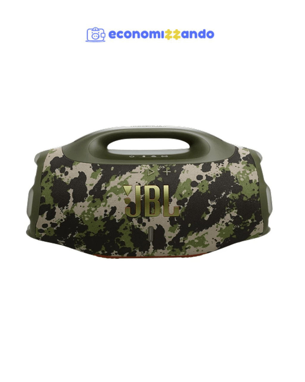 Caixa de Som Boombox 4 JBL, À Prova D'água, Bluetooth, Camuflada - JBLBOOMBOX4SQUADBR