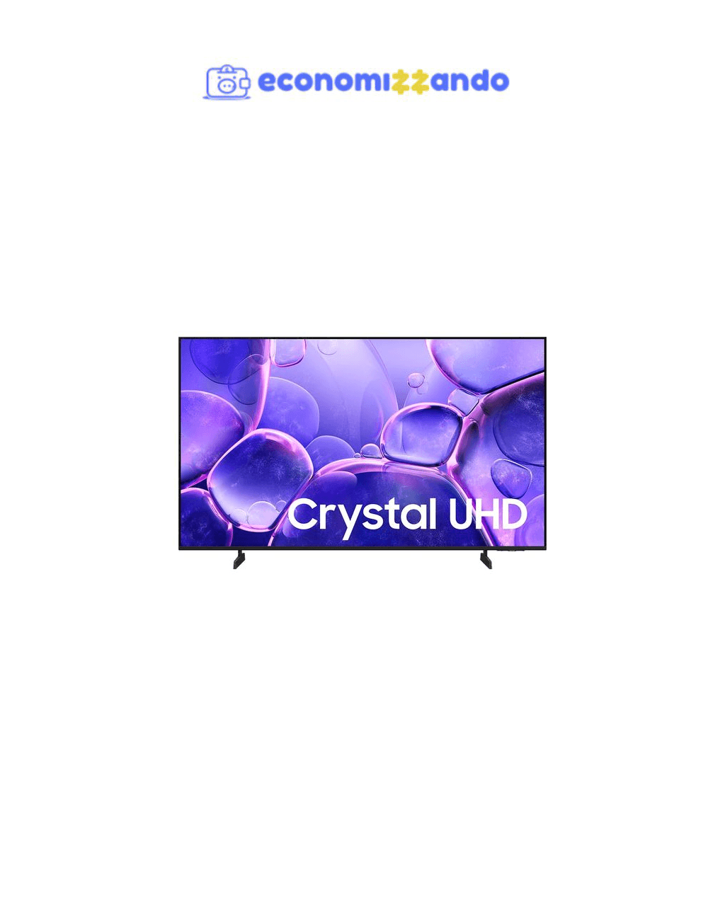 Samsung Smart TV 58" Crystal UHD 4K U8500F 2025