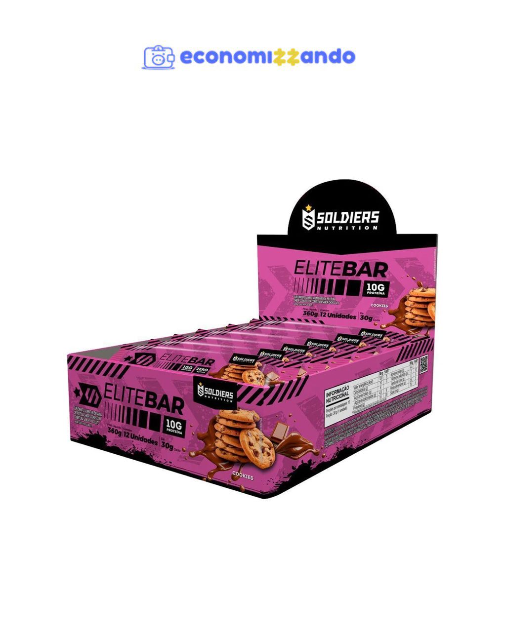 Elitebar 30g Barra De Proteína - Soldiers Nutrition