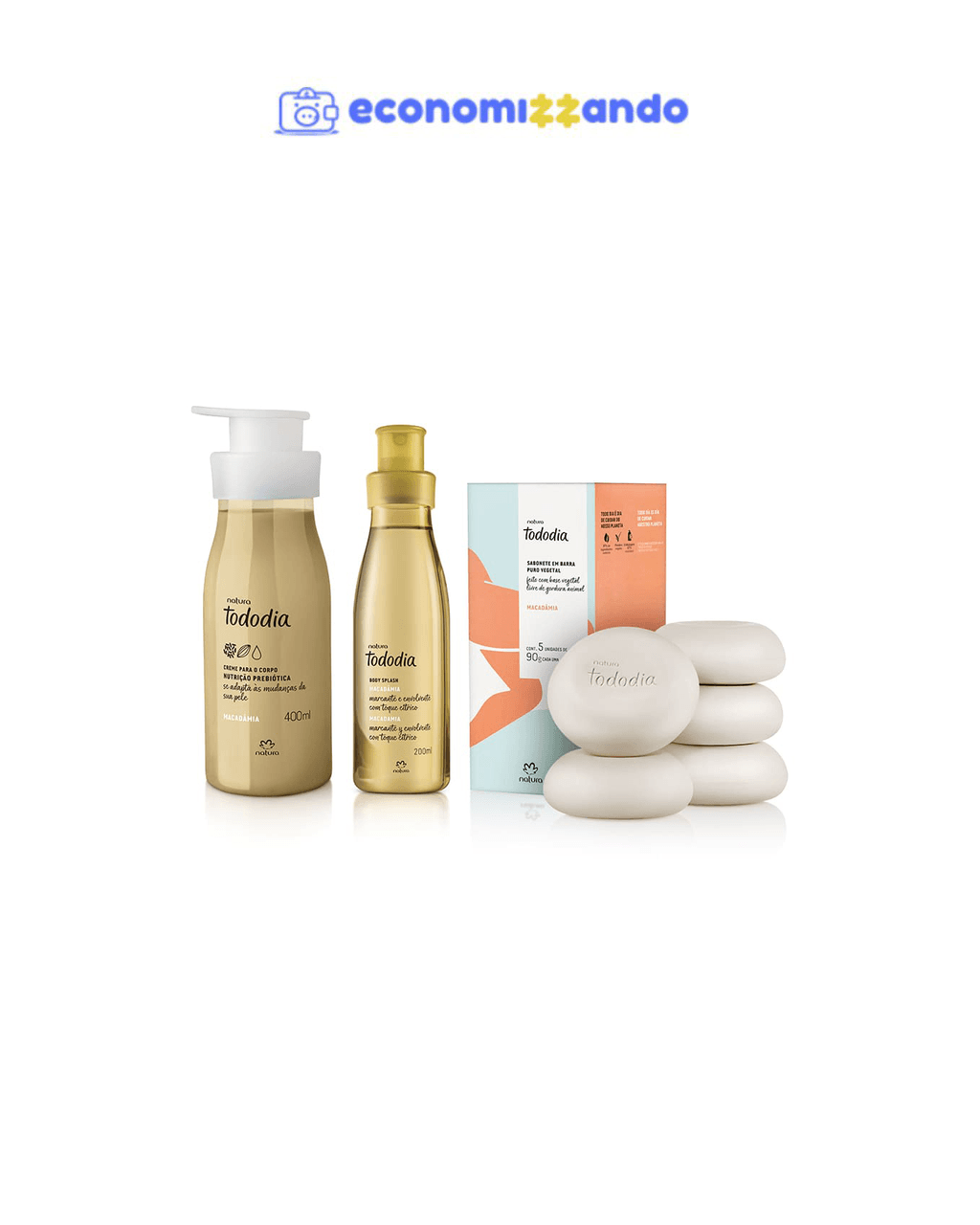 Kit Tododia Macadâmia