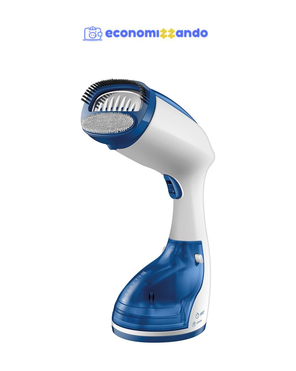 Passadeira a Vapor Portátil Fast Steam, Mondial, Branco/Azul, 1270W, 110V - VP-09