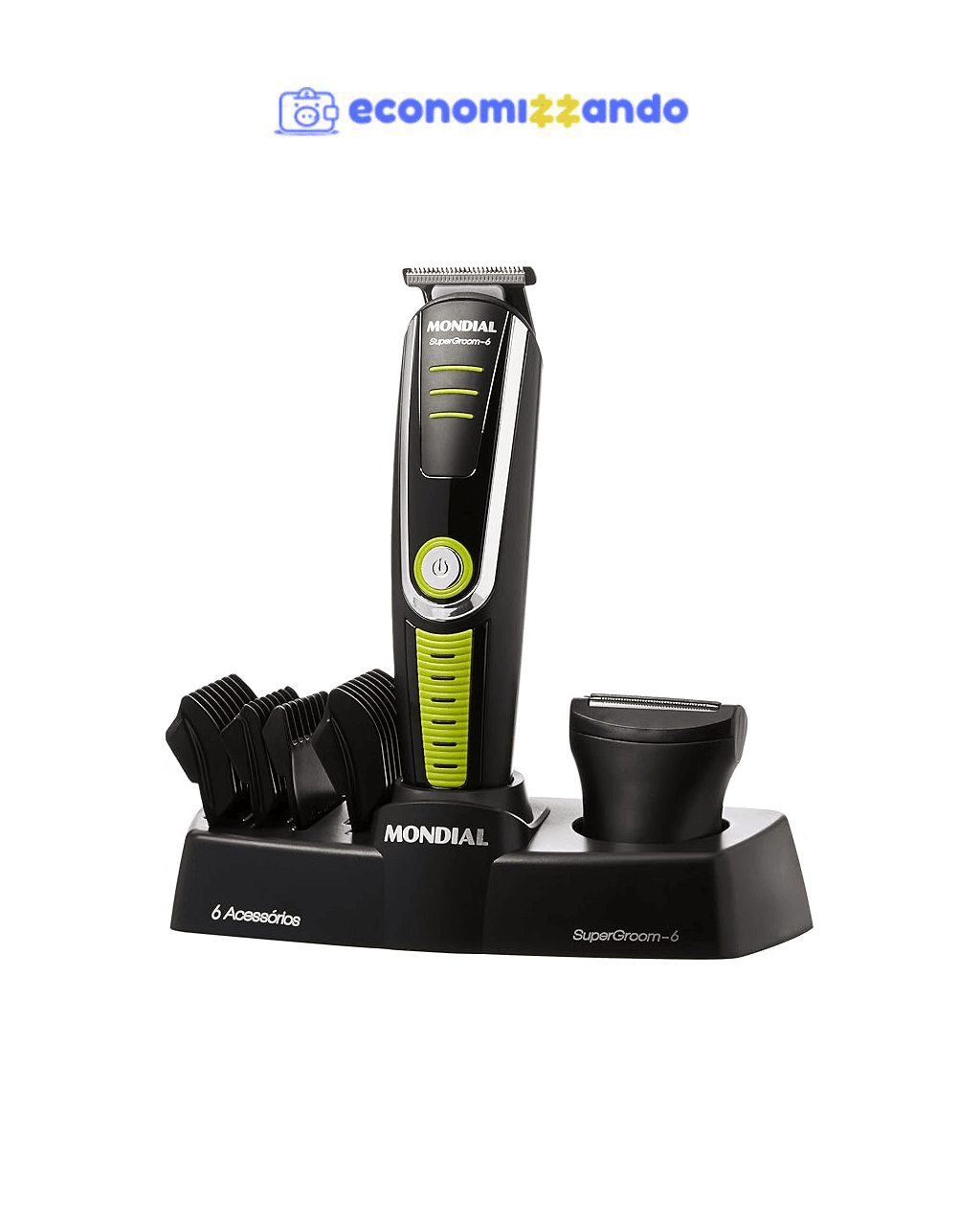 Aparador de Pelos Super Groom 06, Mondial