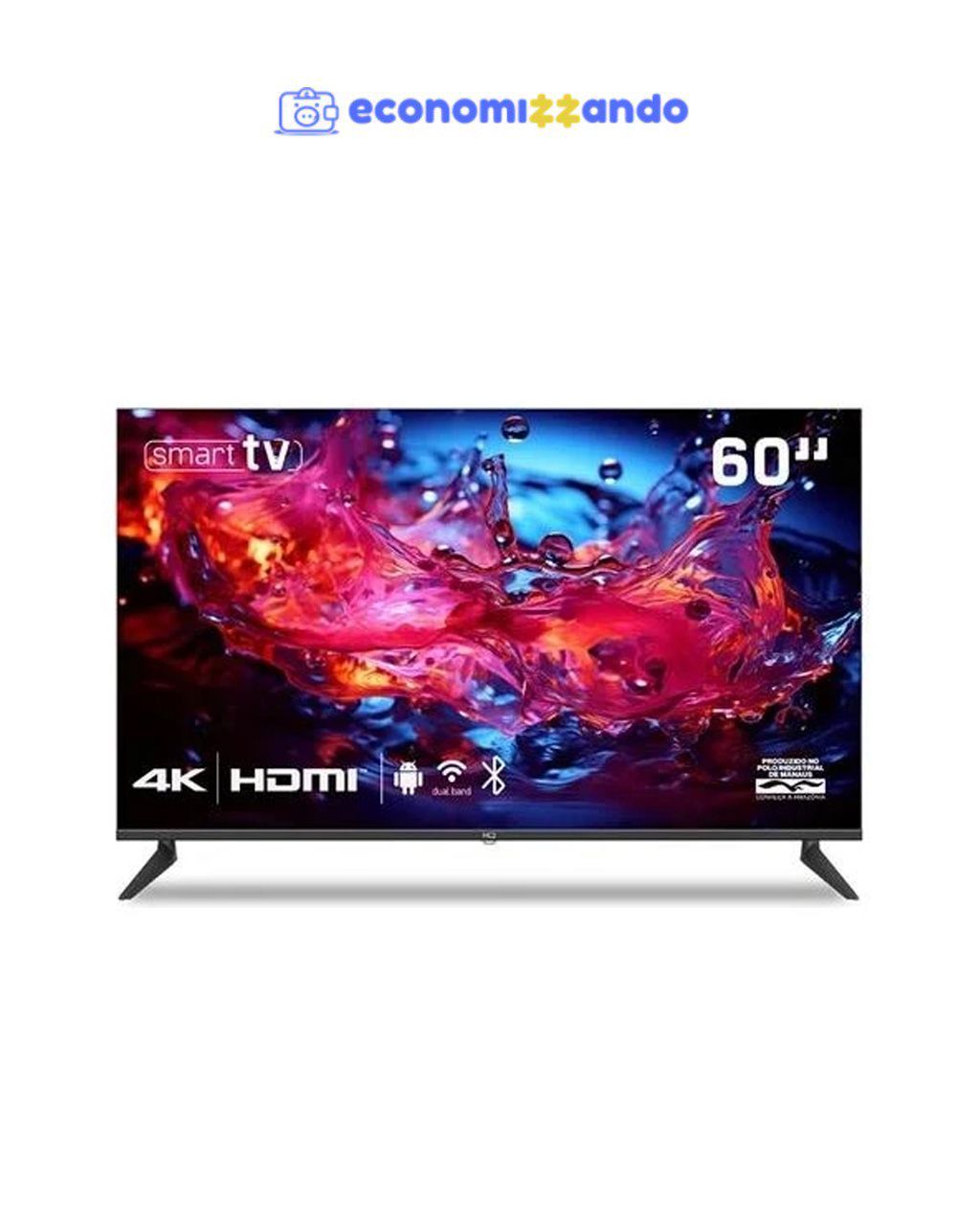 Tv Smart 60 Polegadas 4K HQ