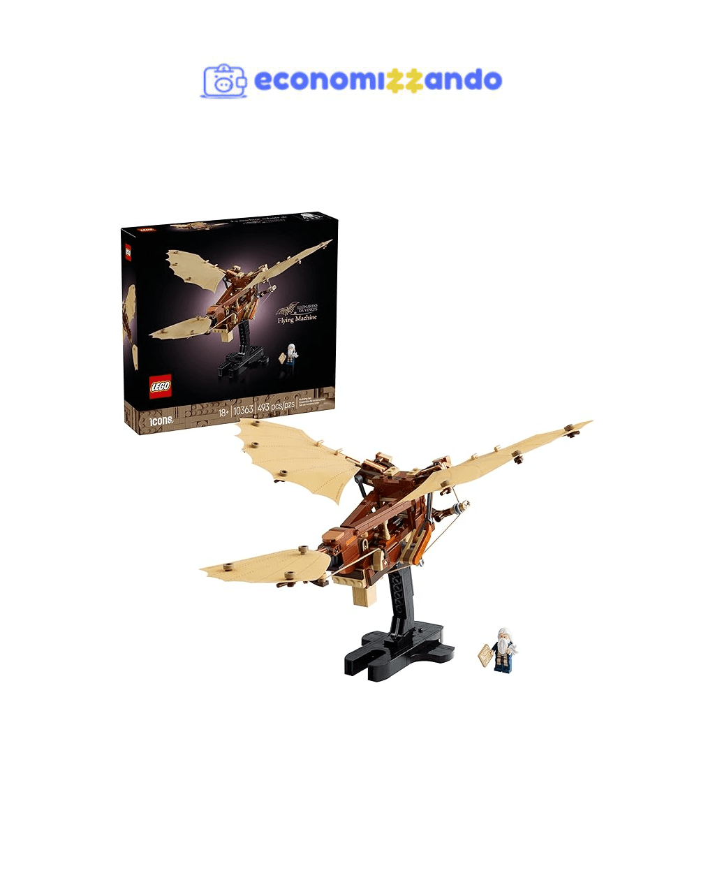 LEGO Icons A Máquina de Voo de Leonardo da Vinci 10363
