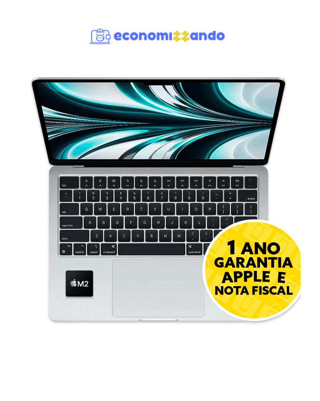 Apple Macbook Air M2 8GB RAM SSD 256GB Tela 13 Polegadas Novo Lacrado Garantia Apple com Nota Fiscal