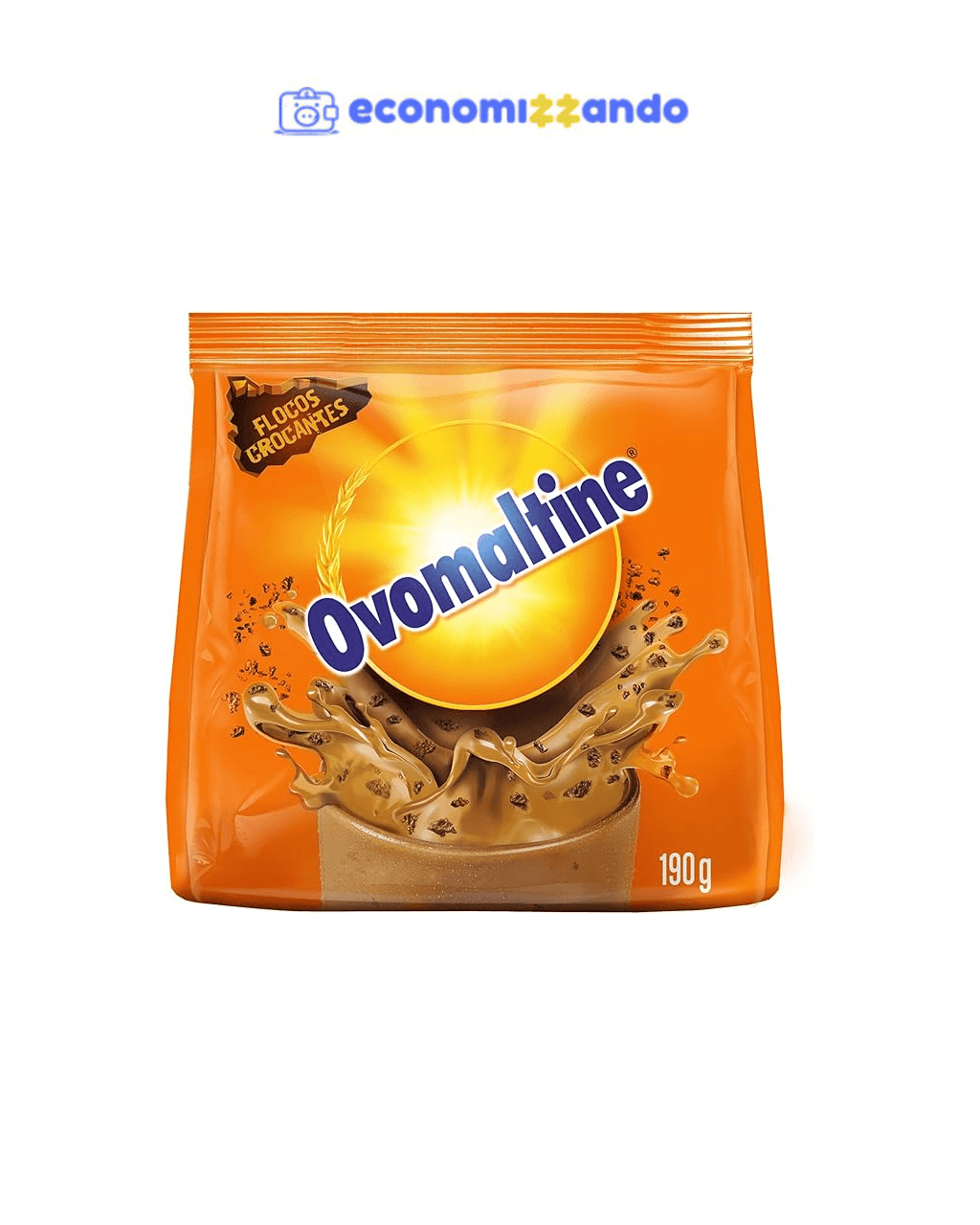 Achocolatado com Flocos Crocantes Ovomaltine 190G