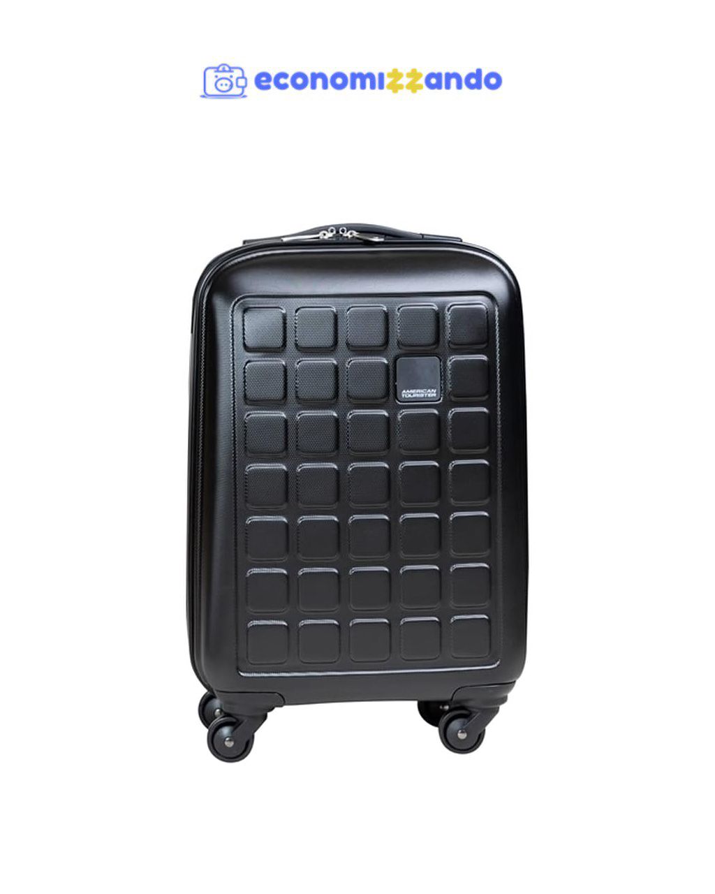 American Tourister Mala de Viagem Cirrus Light Preta Pequena