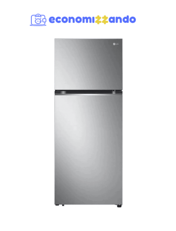 Geladeira LG Top Freezer 395 Litros Inox Inverter 220V GN-B392PLM2