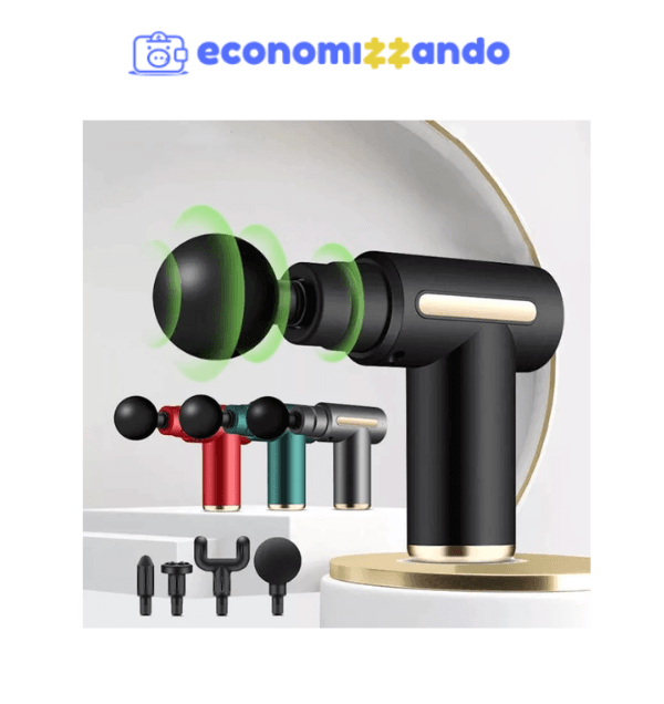 Massageador Elétrico Alta Frequência Profissional Muscular Massagem