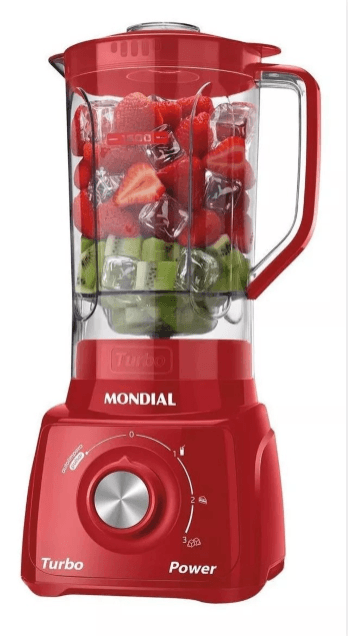 Liquidificador Turbo Power Mondial 550W L-99 FR