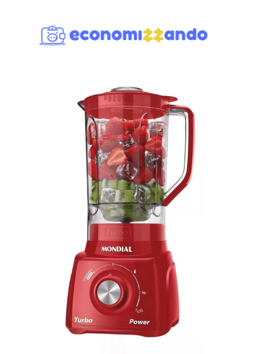 Liquidificador Turbo Power Mondial 550W L-99 FR
