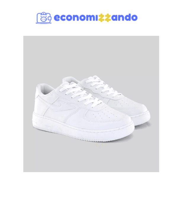 NEW NOVO TENIS MODELO PARA REVEILLON TODO BRANCO DIRETO DA FÁBRICA 