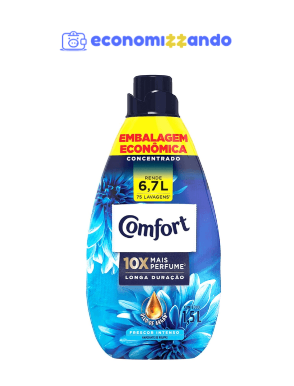 Comfort Amaciante Concentrado Frescor Intenso 1,5 L