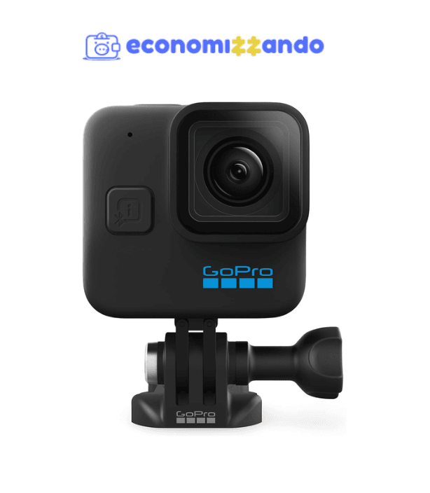 GoPro HERO11 Black Mini - Câmera de Ação Compacta à prova d'água 10m, Vídeo Ultra HD 5.3K60, Captura de quadros de 24,7MP, Transmissão ao vivo 1080p, Hypersmooth 5.0, TimeWarp 3.0 em 5.3k