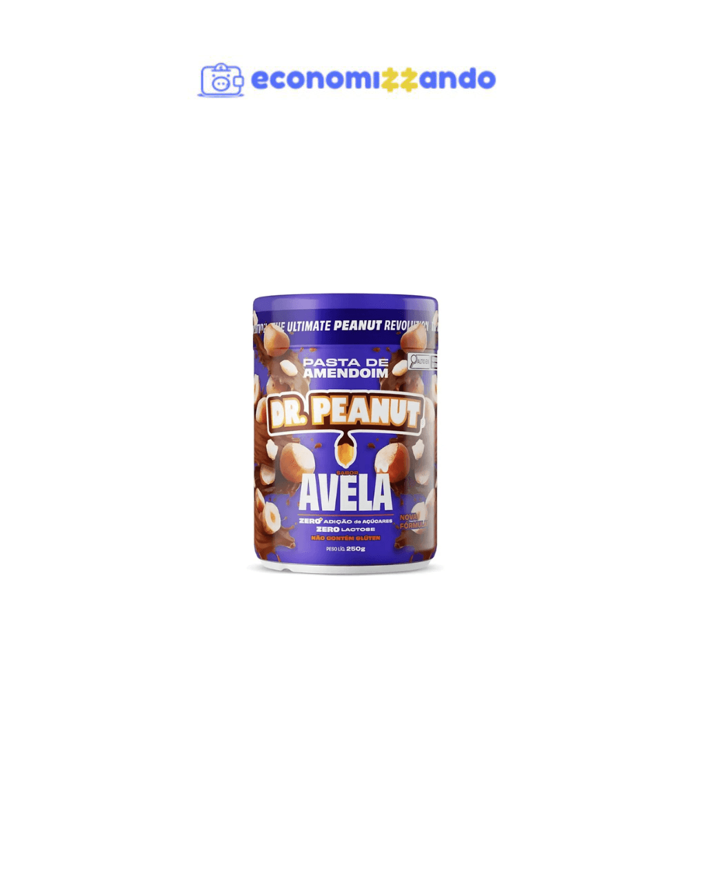 Pasta De Amendoim 250g - Dr. Peanut - Dr Peanut