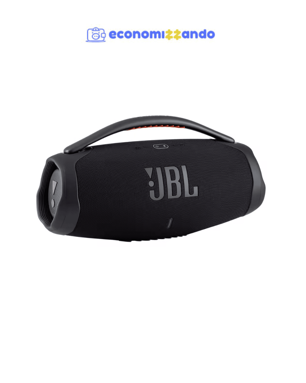  Caixa de Som JBL Boombox Bluetooth Amplificada Portátil 80W RMS - Bivolt 