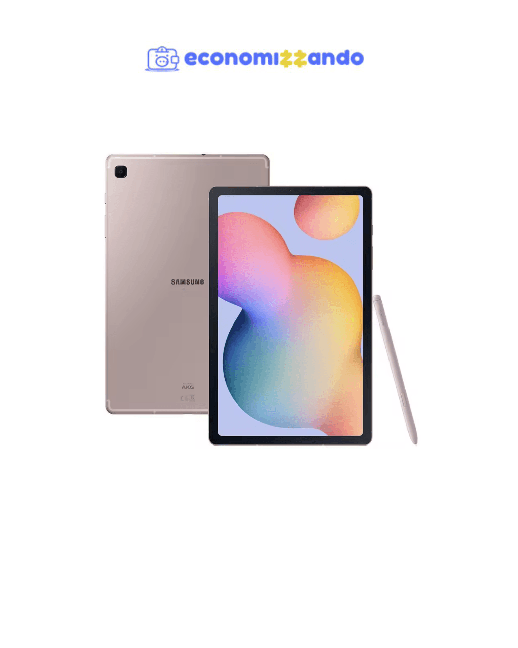 Tablet Samsung Galaxy Tab S6 Lite com caneta 10.4 64GB 4GB RAM Android 14 Exypos 1280 Wi-Fi 