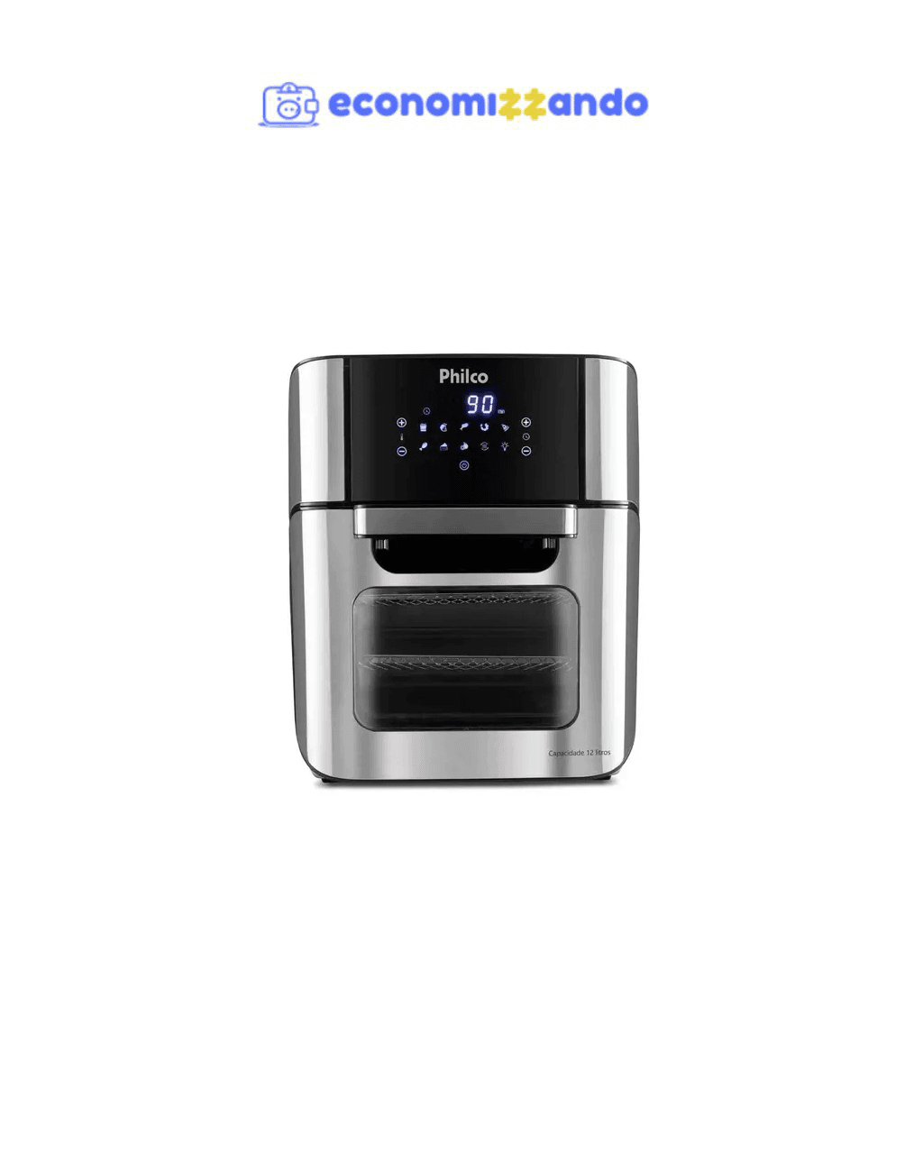 Fritadeira Airfryer Oven Digital Philco Pfr2200 12L 110V