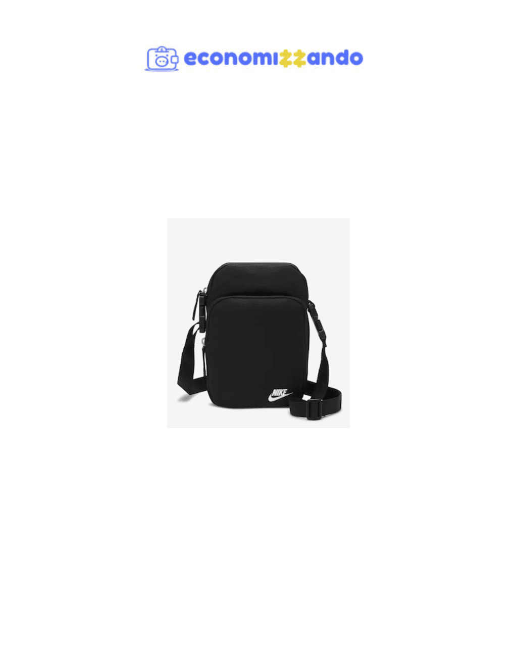Bolsa Transversal Nike Heritage Unissex Ícone de compartilhar Casual
