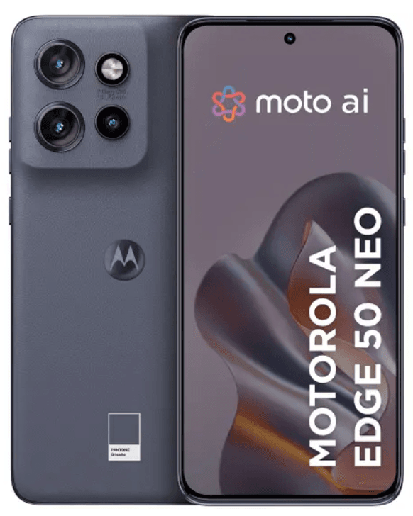 Smartphone Motorola Edge 50 Neo 256GB Grisaille (Cinza) 5G 16GB RAM 6,4" Câm. Tripla   Selfie 32MP