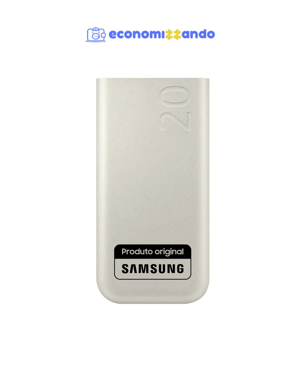 Carregador Samsung Portátil 3x Usb-c, 20000mah 45W