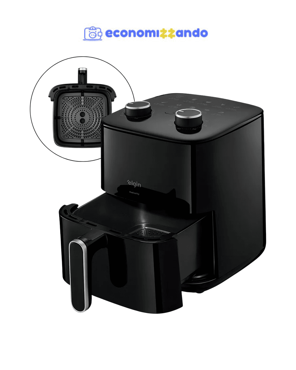 Fritadeira Air Fryer Prática Fry 3,7l 1400w 127v
