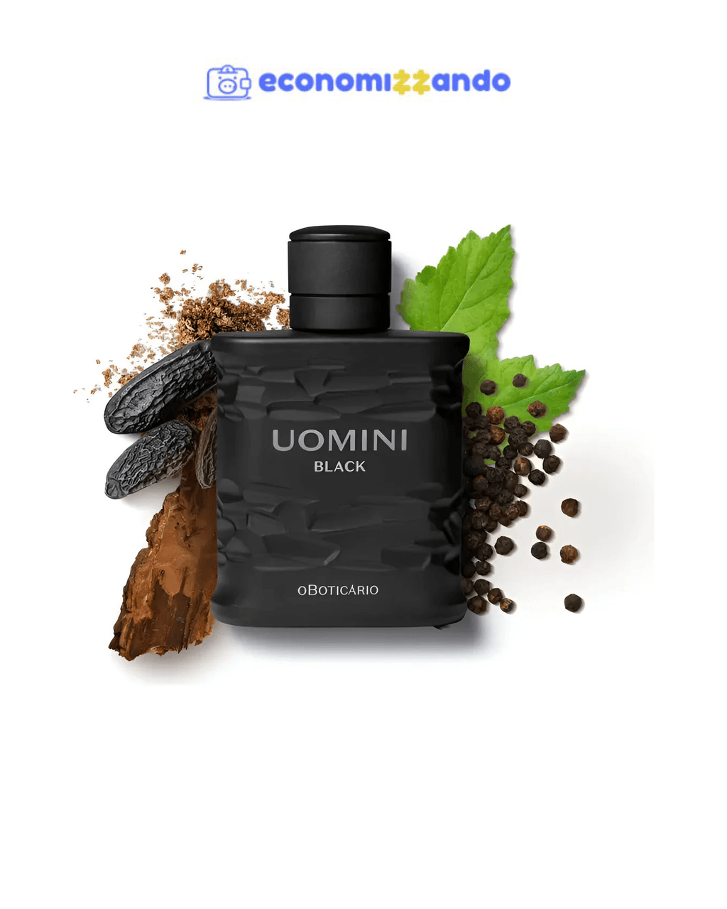O Boticário Uomini black Black Eau de cologne 100ml