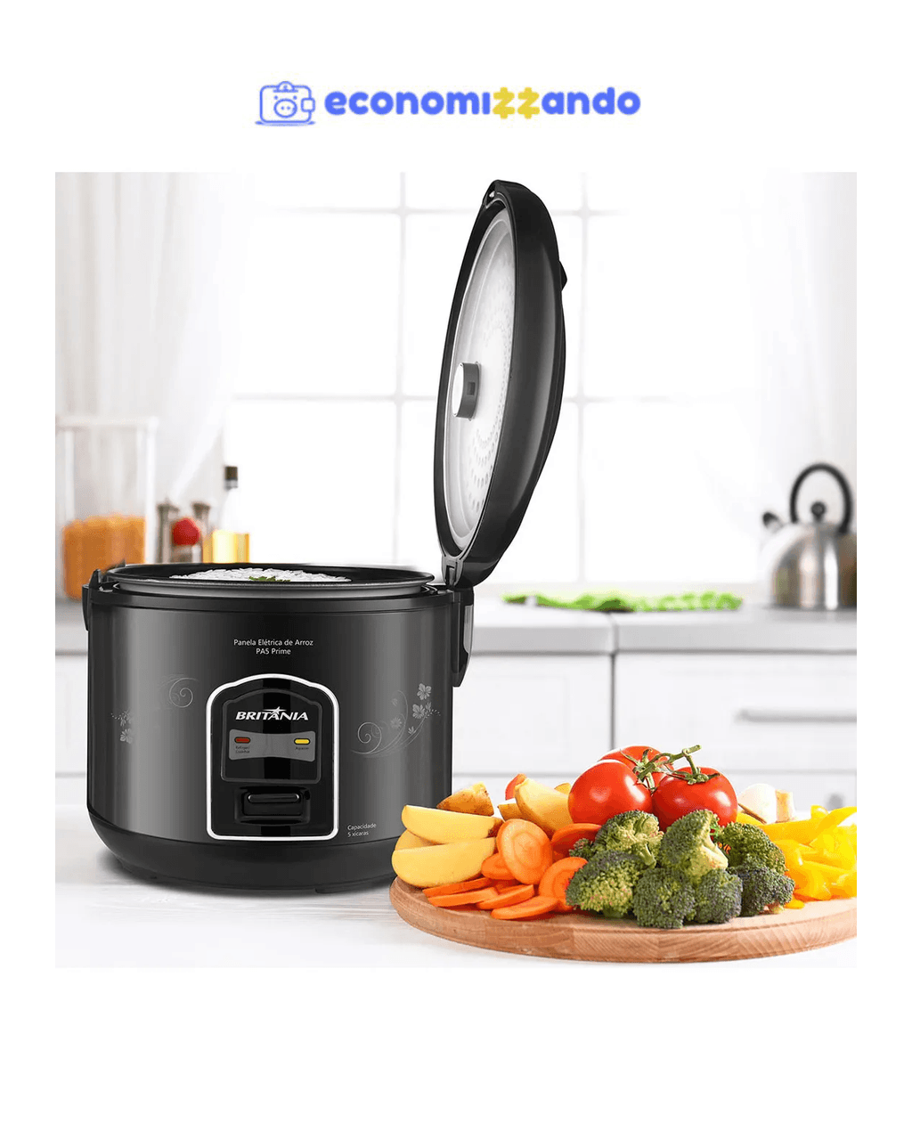 Panela De Arroz Britânia Pa5 Prime