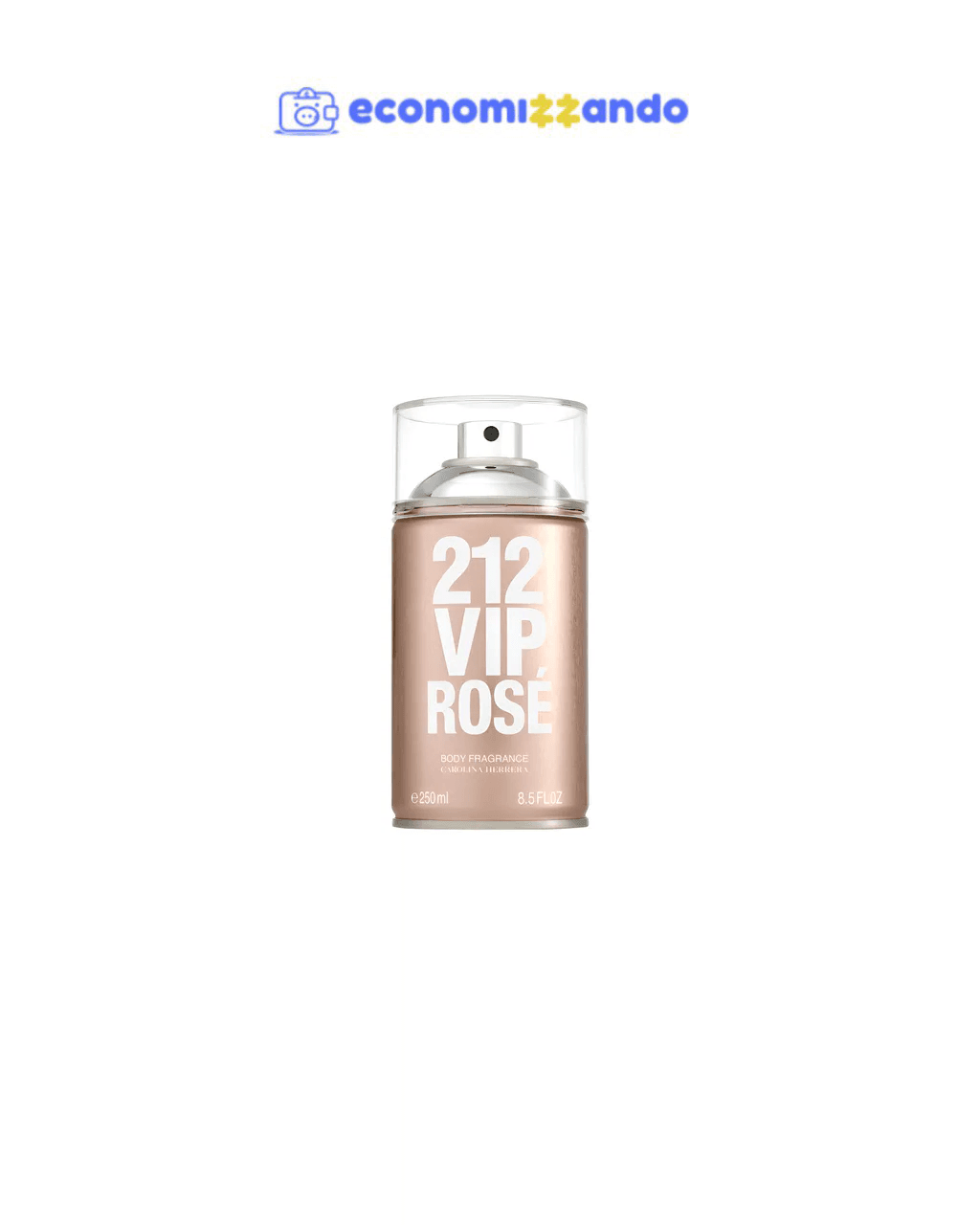 Carolina Herrera 212 Vip Rosé - Body Spray Feminino 250ml Única