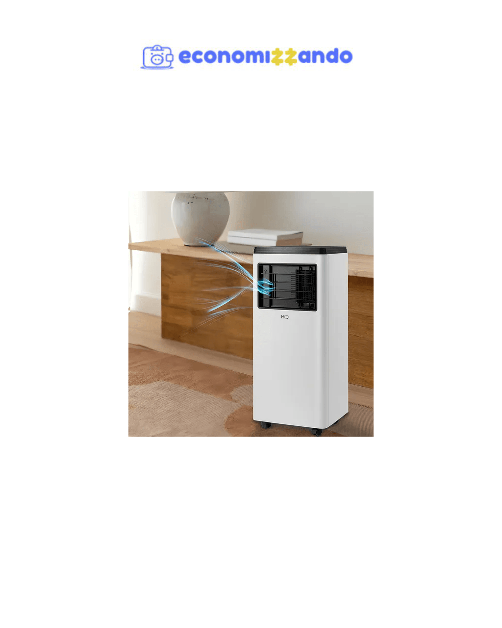 Ar Condicionado Portátil Hq 10.500 Btu/h F Br Hq-ap10500fw 127v ou 220v