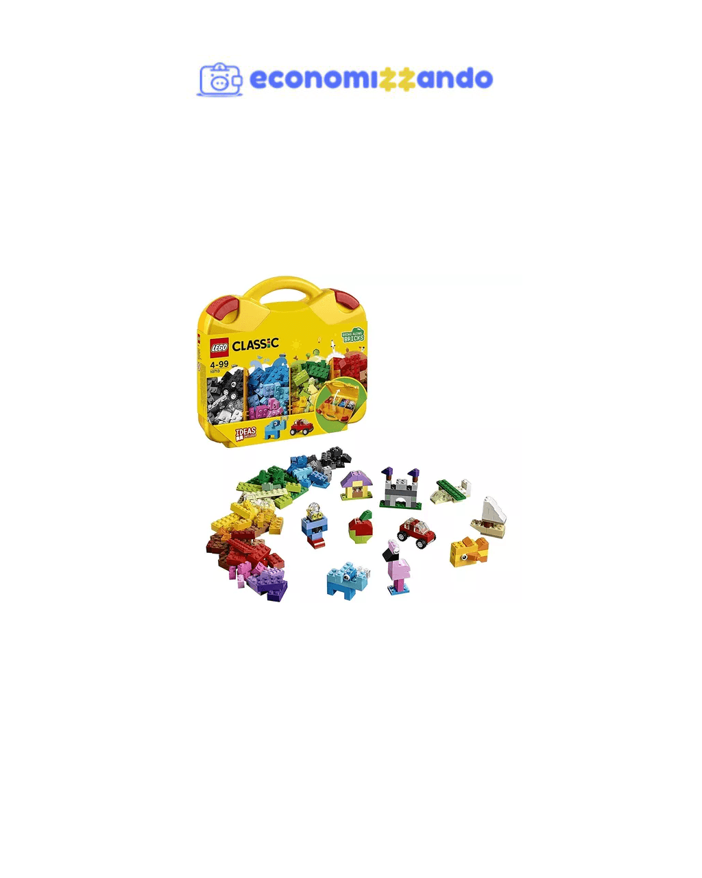 Lego Classic 10713 - Maleta da Criatividade - Quantidade de peças 213