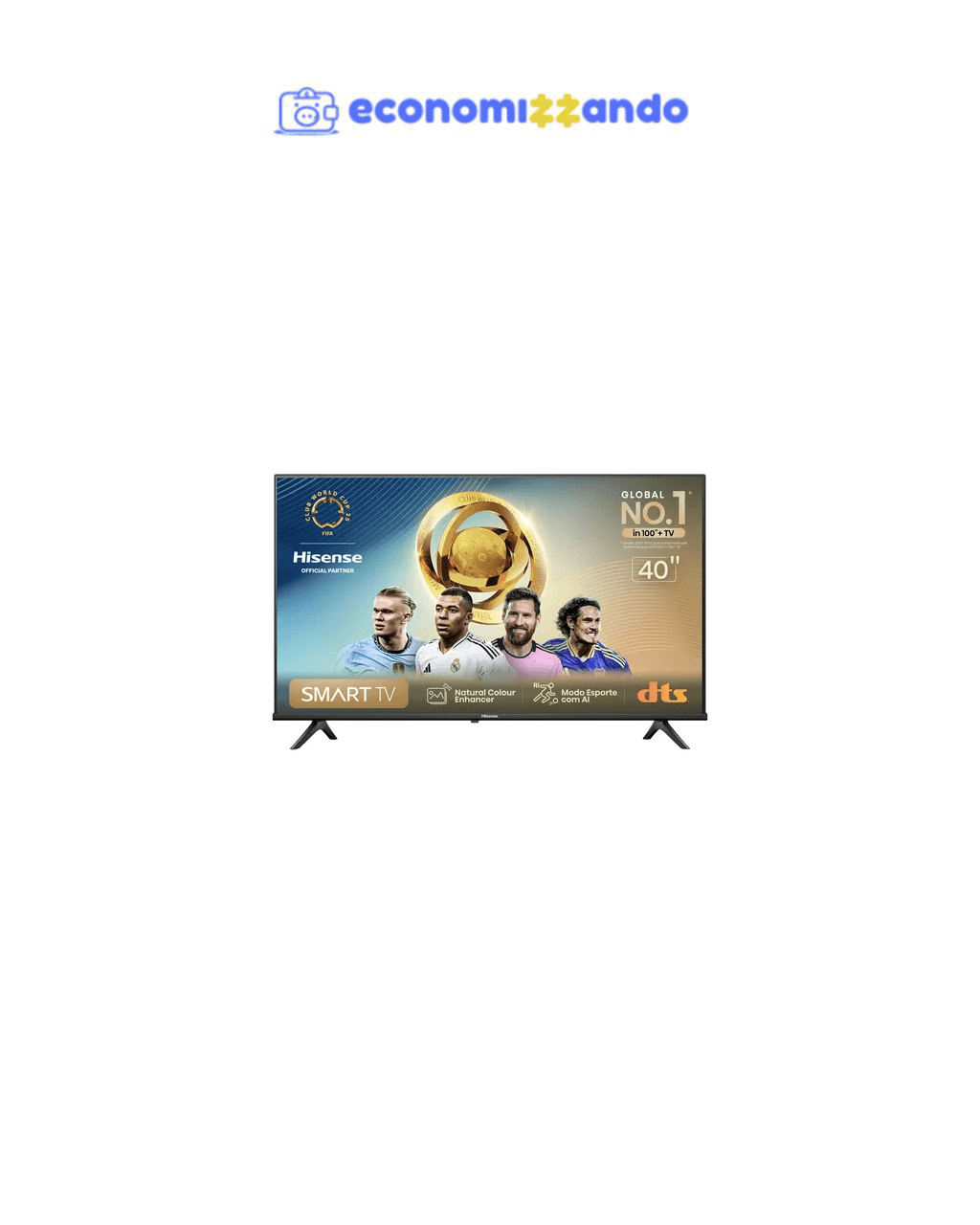 Hisense Smart TV FHD 40" 40A4N