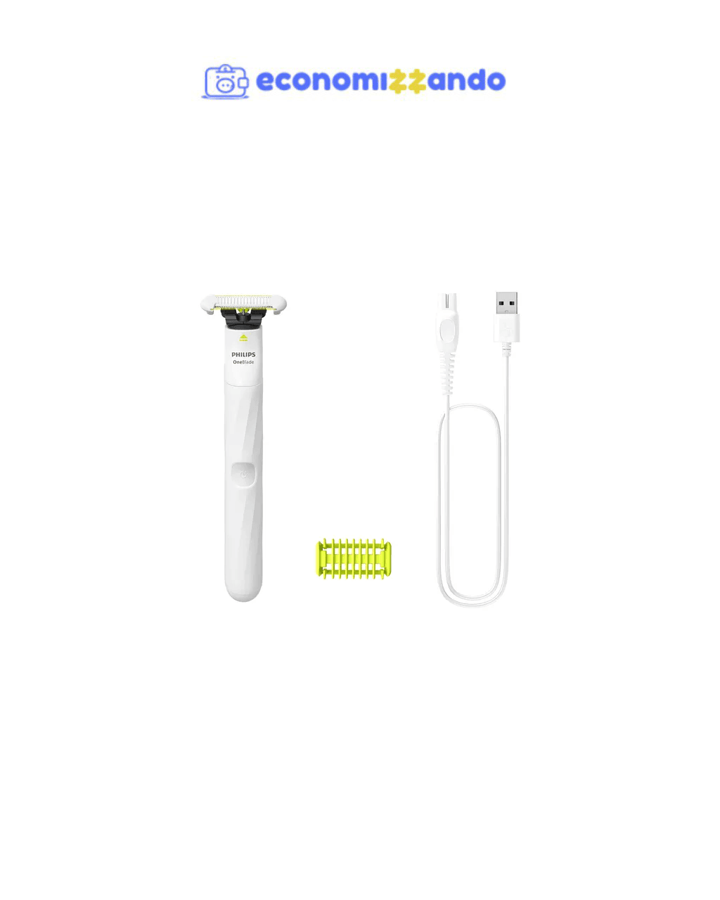 Aparador E Raspador Oneblade Intimate Qp1924/10 Philips