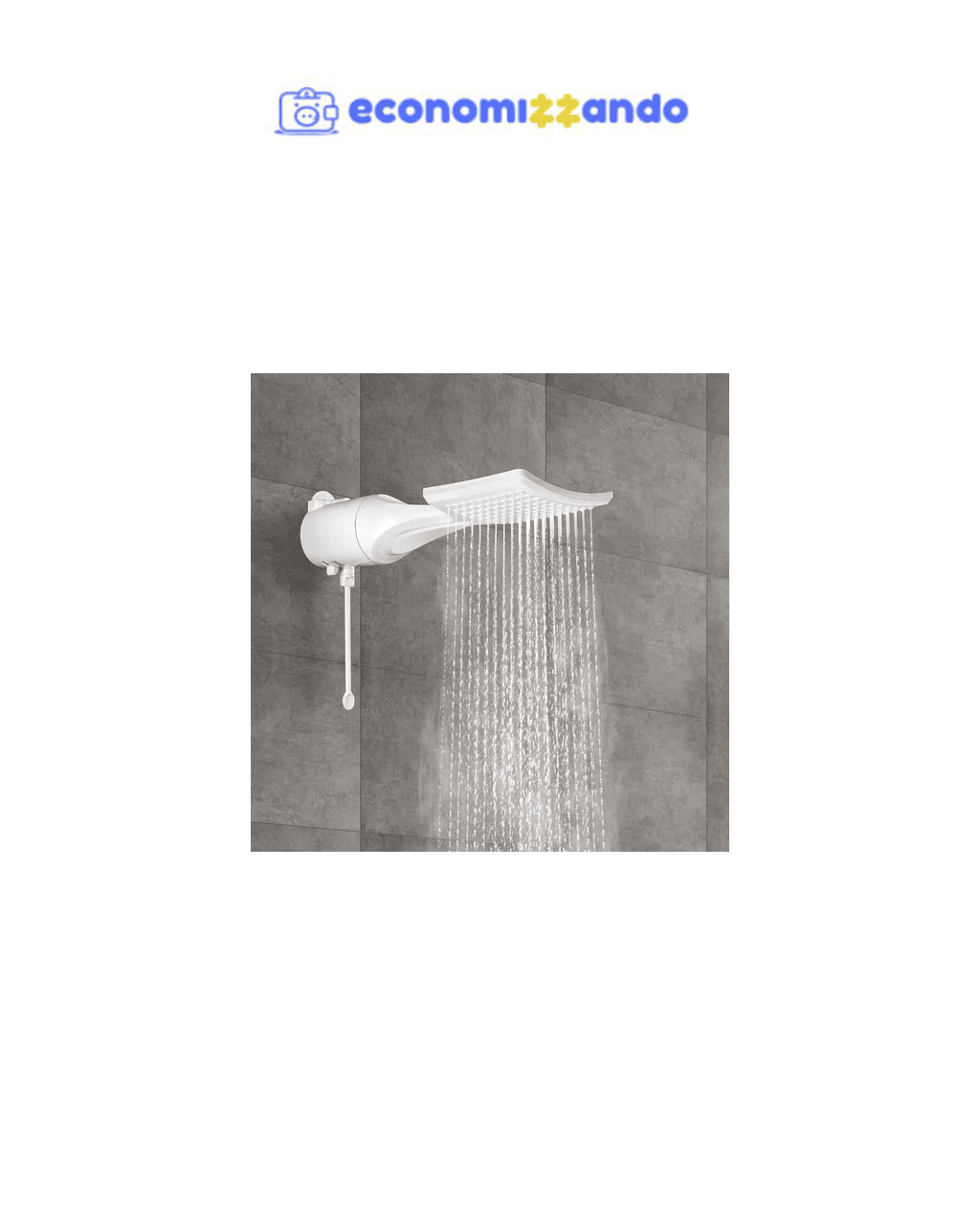 Chuveiro Lorenzetti Loren Shower Ultra Eletrônico Branco 7500W