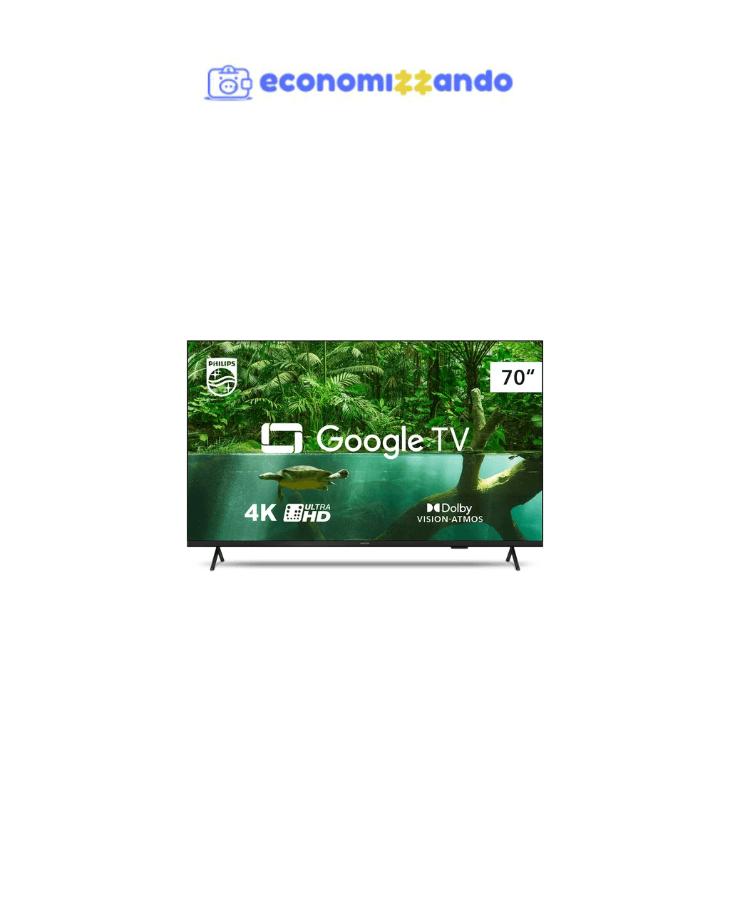 Smart TV Philips 70'' 4K 70PUG7408/78