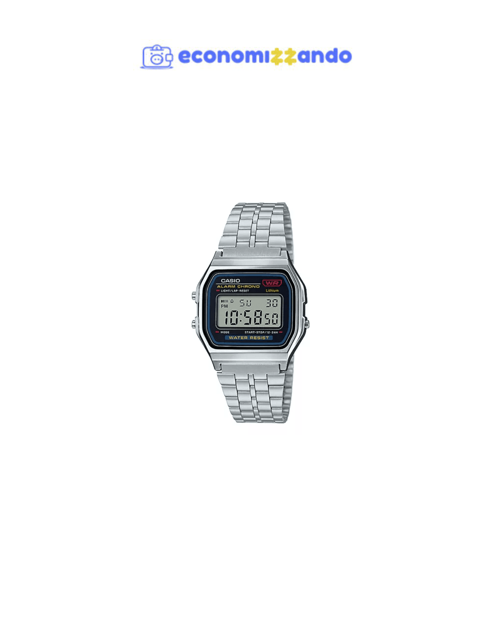Relógio de pulso Casio Vintage A159