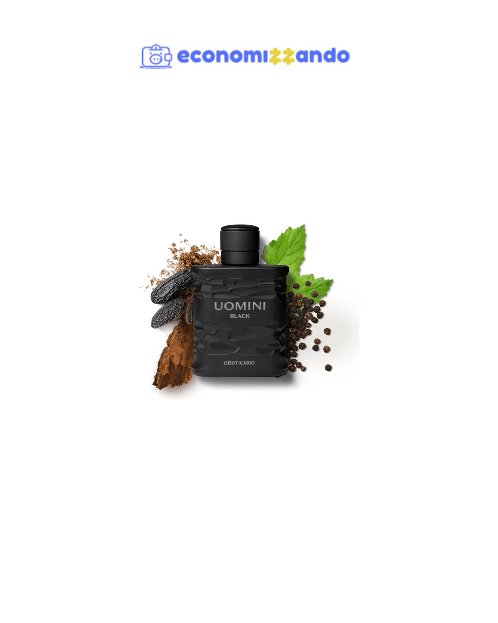 Uomini Black O Boticário - Desodorante Colônia Masculino 100ml