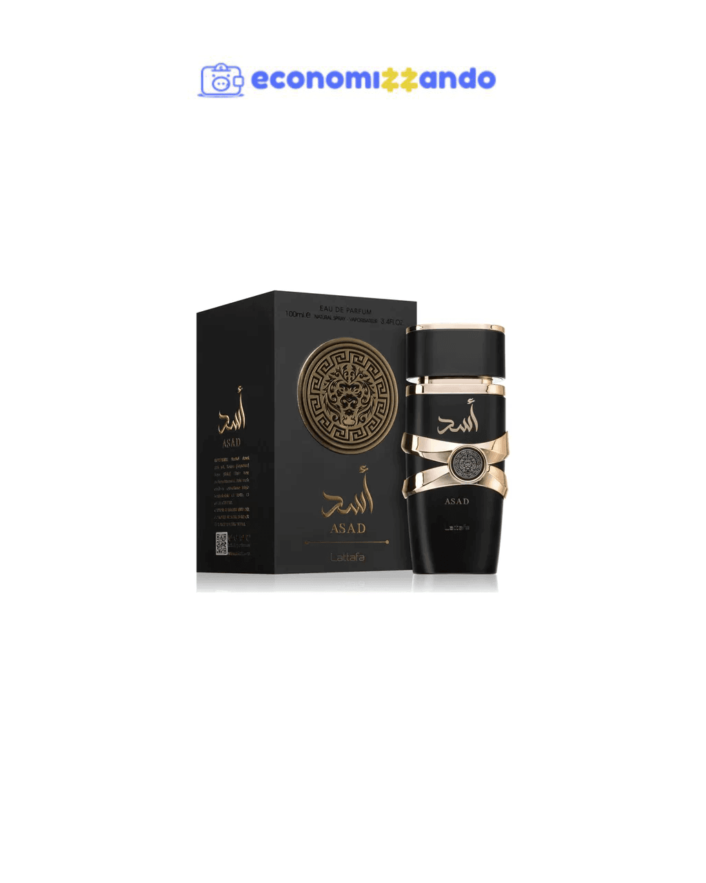 Assad Perfume Árabe Masculino 100ml Original Eau De Parfum