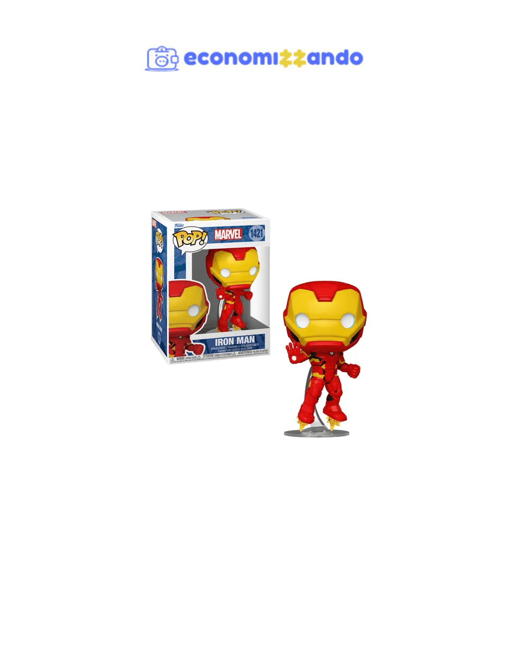 Funko Pop! Marvel Clássicos Homem De Ferro