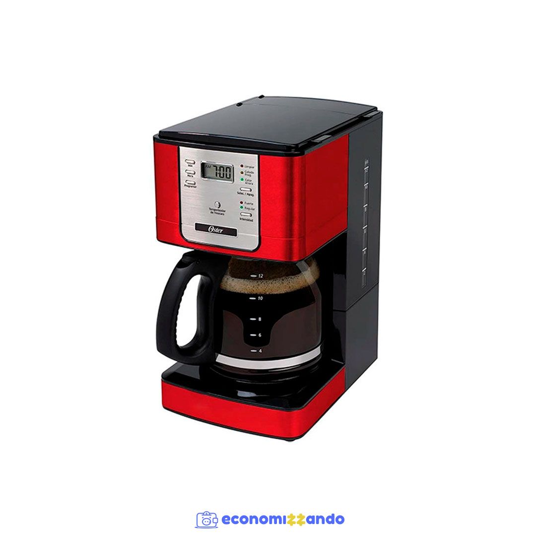 Cafeteira Elétrica Oster Programável 36 Xícaras Vermelha 110V