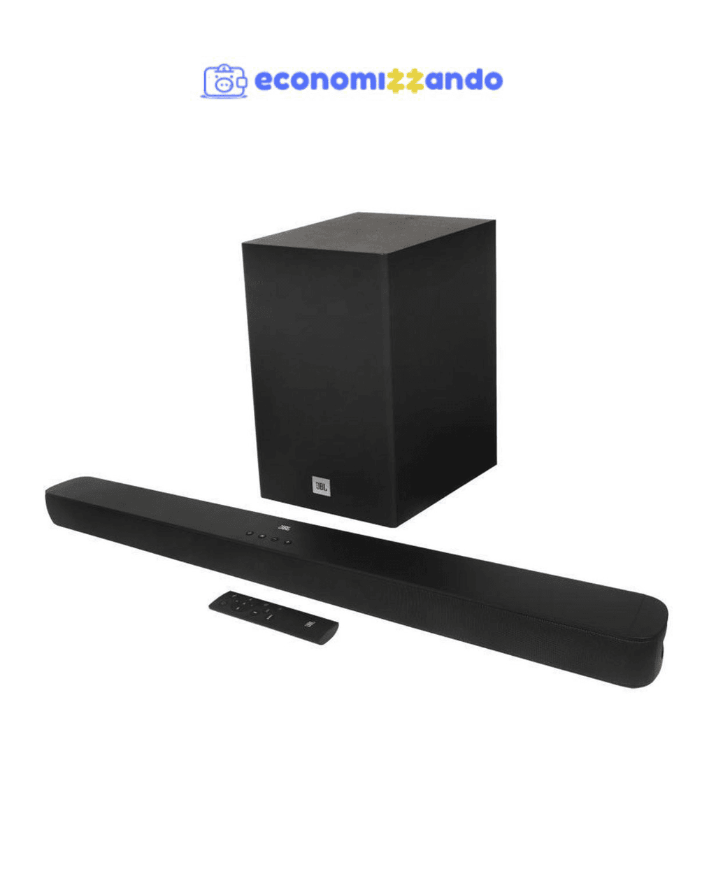 Soundbar JBL Cinema SB180 com subwoofer sem fio