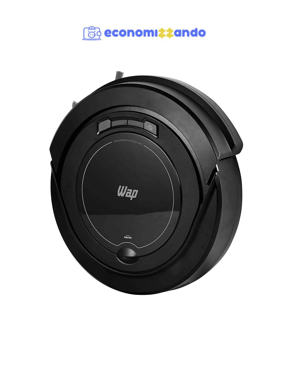 WAP Aspirador de Pó Robô ROBOT W90 3 em 1