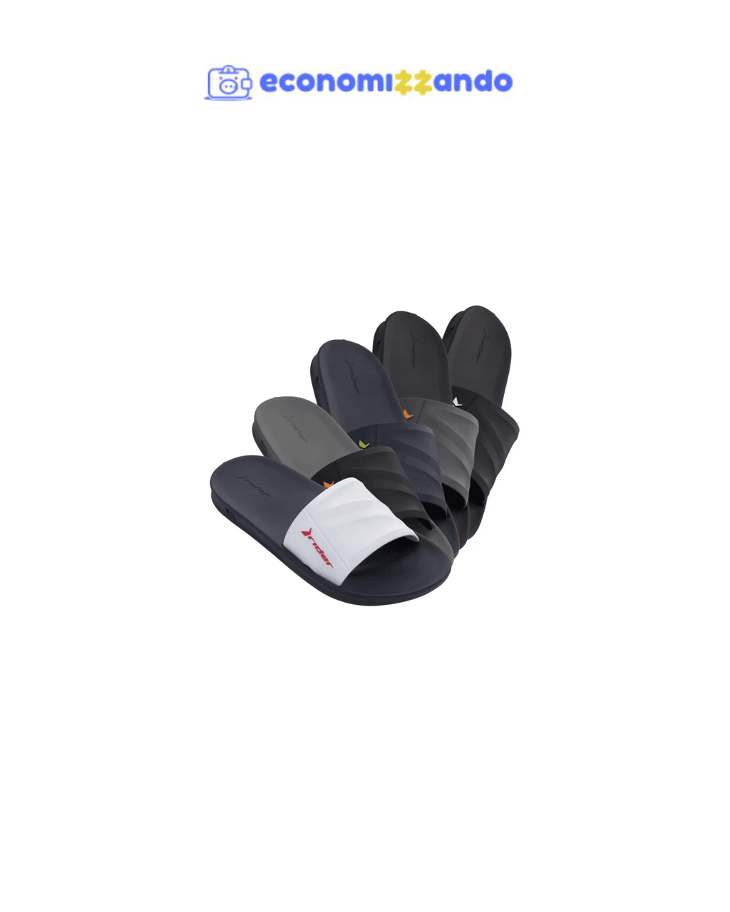Chinelo Masculino Rider Slide Street Casual Original Oferta