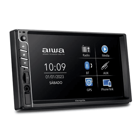 Central Multimídia Car Áudio Aiwa AWS-CA-DD-01 25W Bluetooth