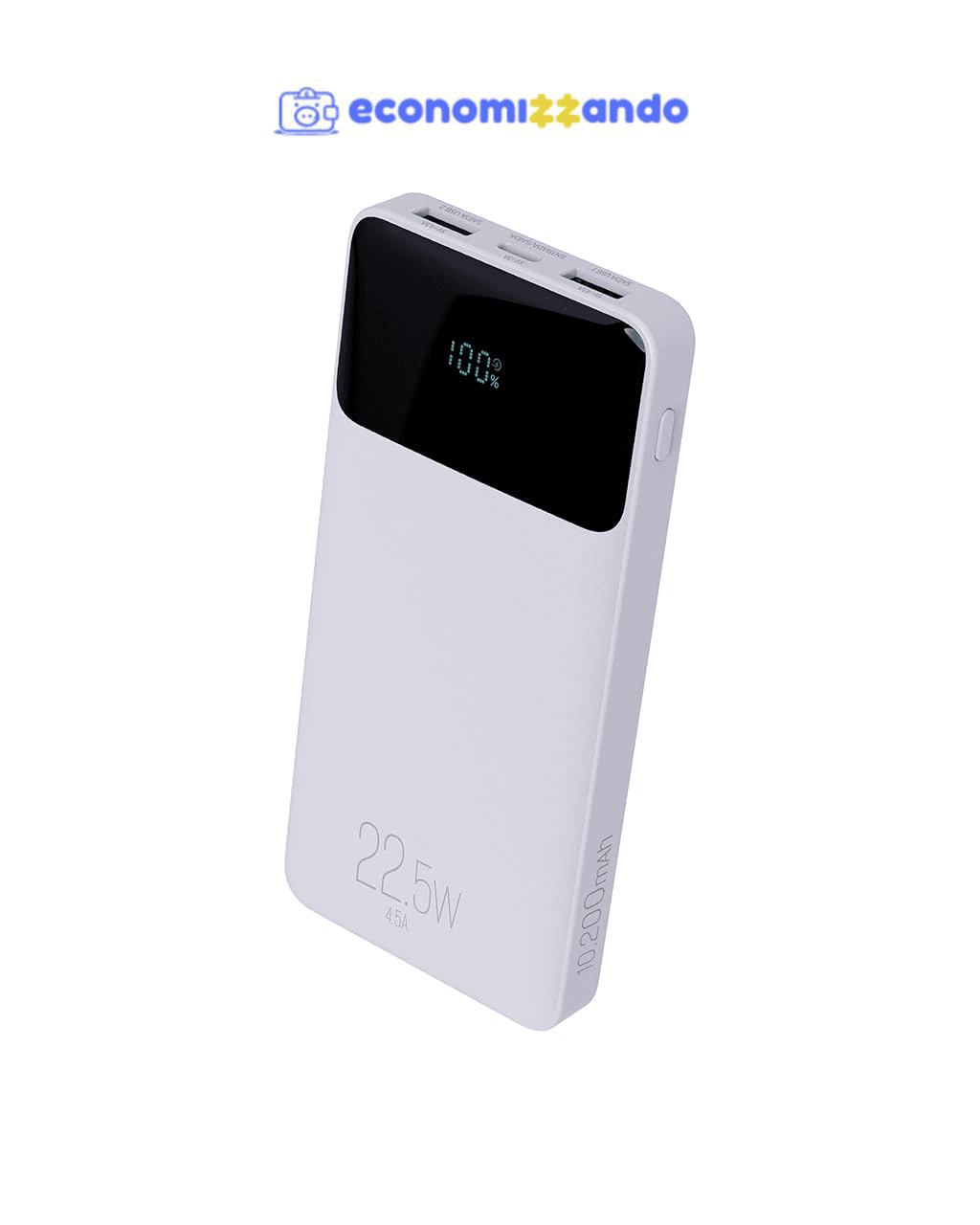 Power Bank 10200mAH Universal Display Indicador