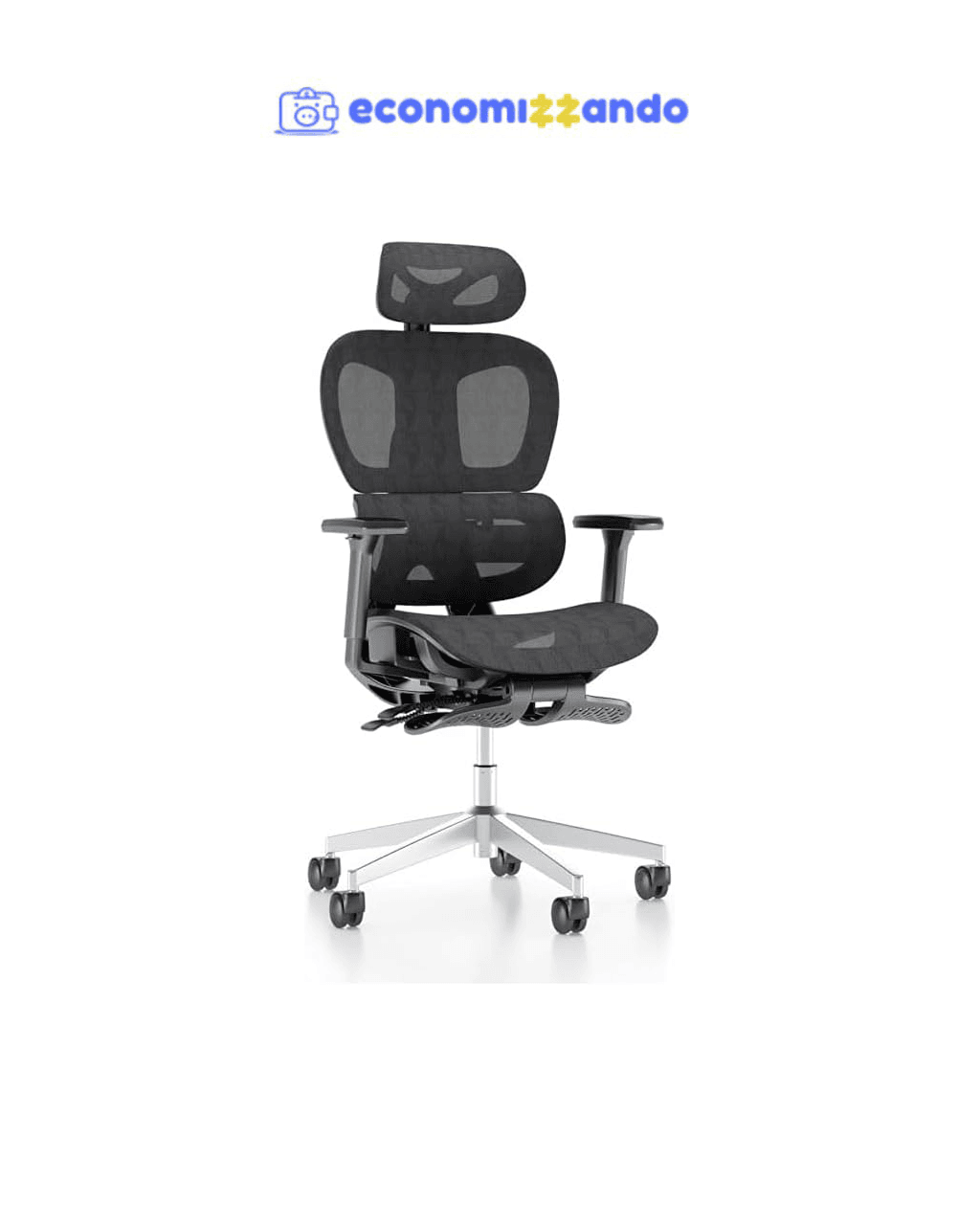 Cadeira De Escritório Ergonômica Sensetup Cosy T03 