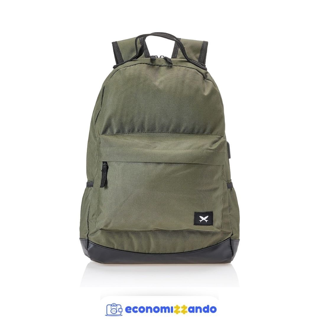 Mochila, Unissex, Hering, Verde escuro, único
