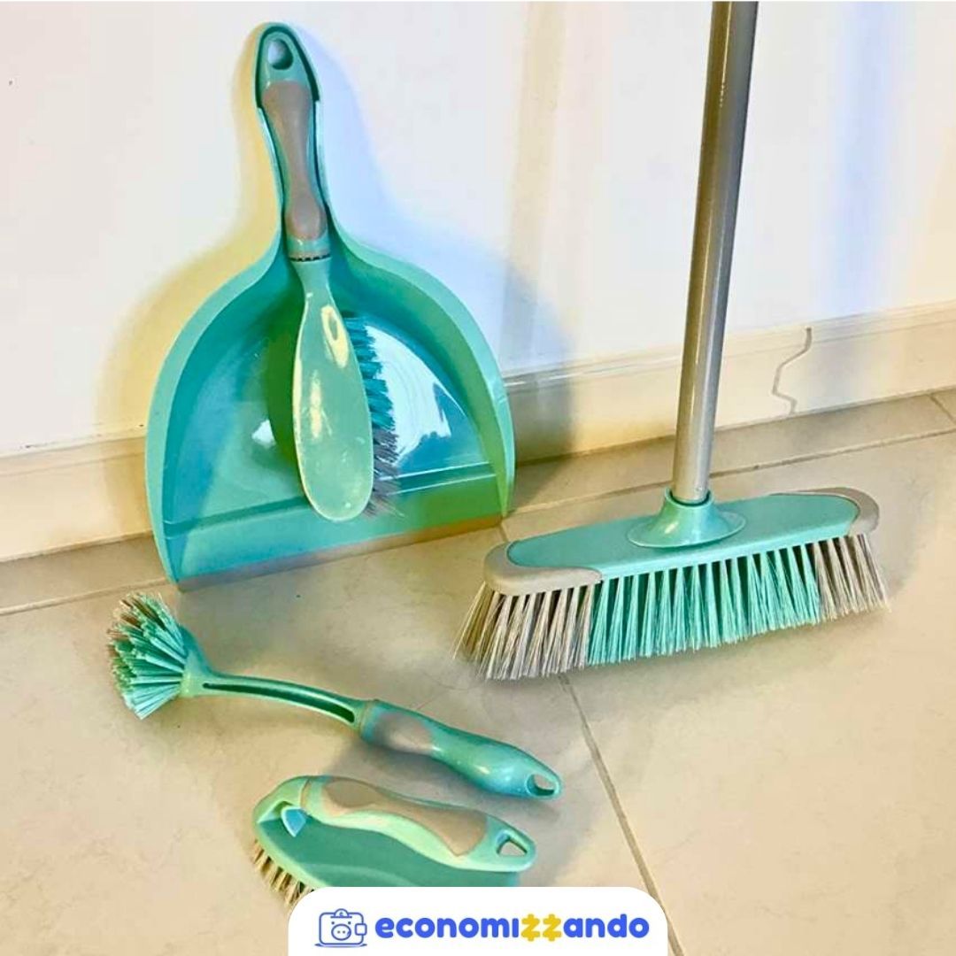 Conjunto de Limpeza Multiuso 5 Peças, LAV6590, Flash Limp | Economizzando