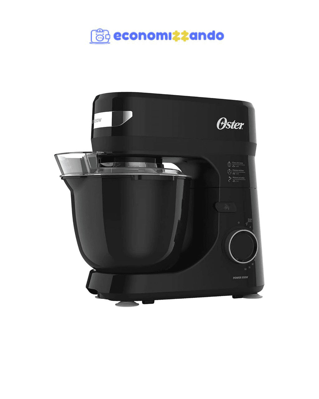 Batedeira Planetária Oster Black III, OBAT640, 110v