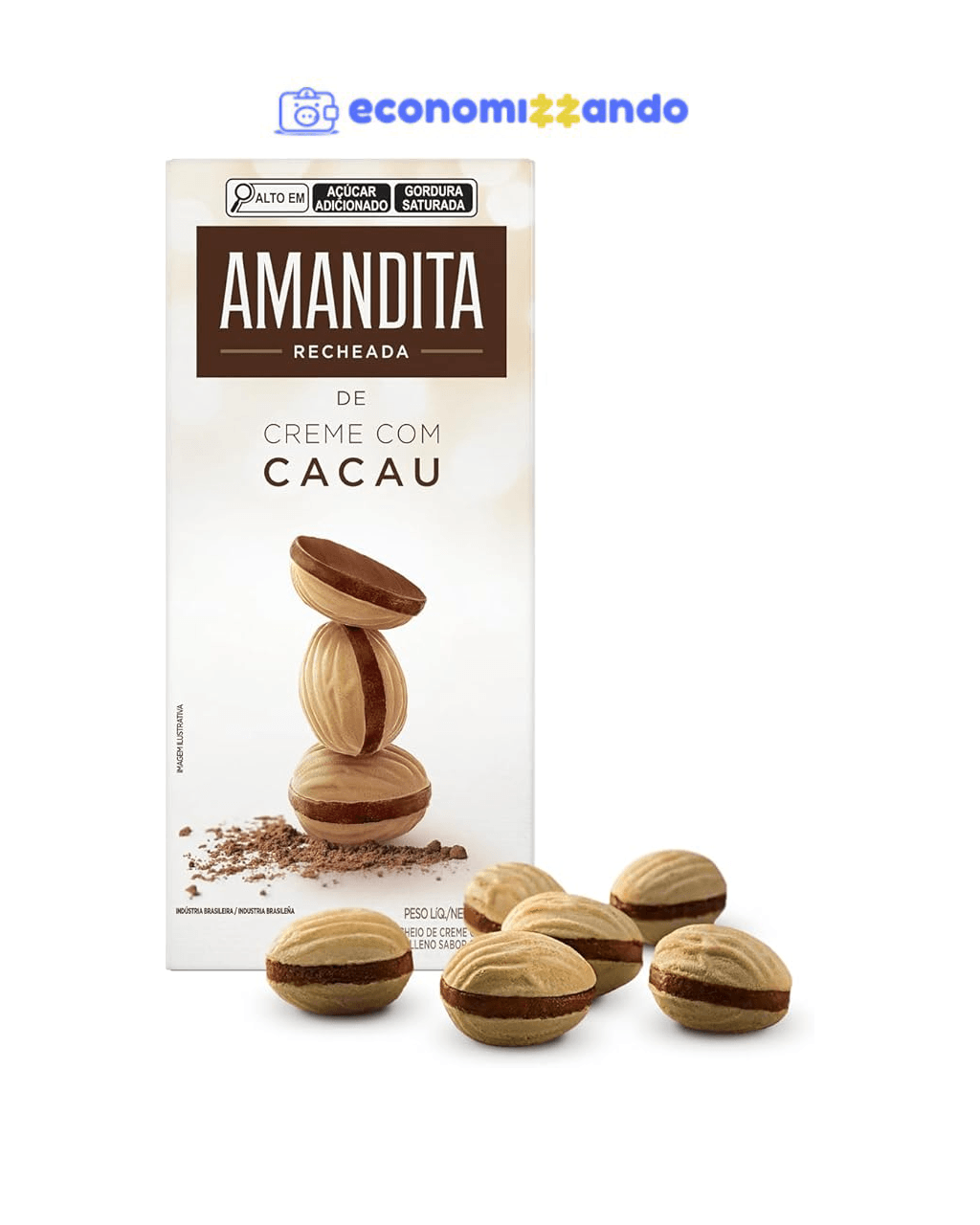 Lacta Chocolate Amandita 200G